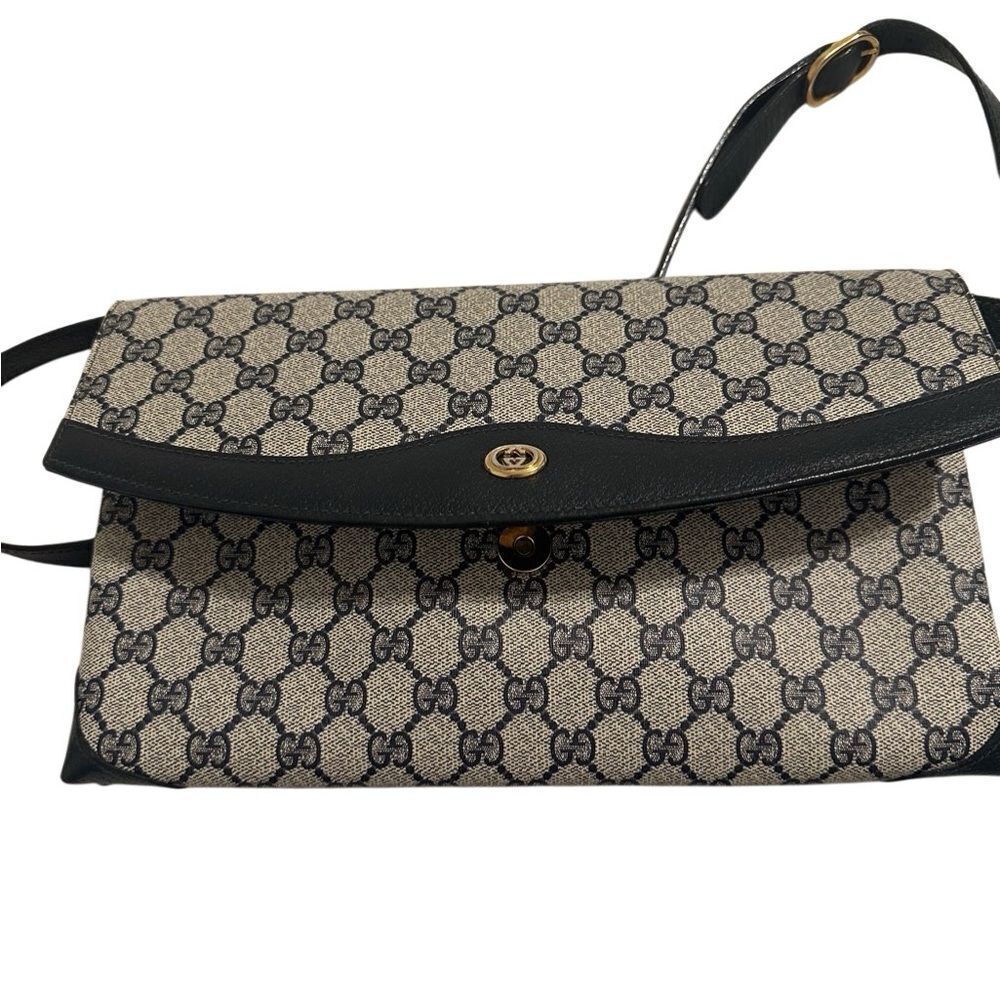 Gucci Black and Cream Women's Bag - Picture 3 of 13